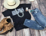 Image Title Ridin' Bulls & Punchin' Fools Tee