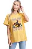 The Long Live Cowboys Tee (Mustard)