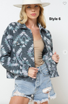 Style 6 - Teal and Blush Bomber Jacket