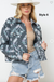 Style 6 - Teal and Blush Bomber Jacket
