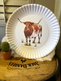 Longhorn Serving Platter