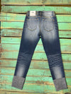 Kancan Dark Wash Cuff Skinny