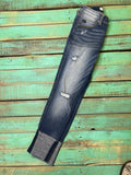 Kancan Dark Wash Cuff Skinny