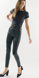 Kancan leather skinny